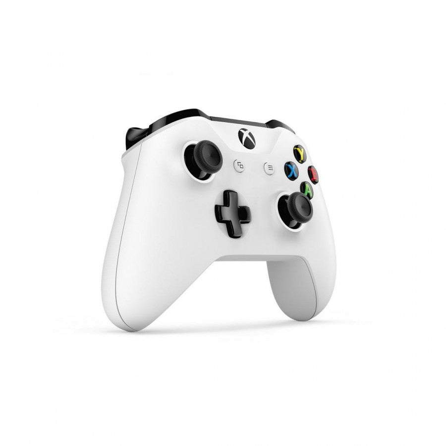 Xbox One Controller OEM White accessory Xbox One (XONE) vertical angle left side