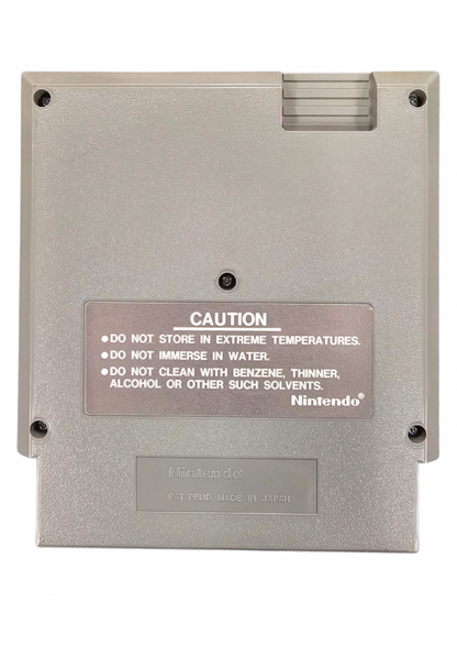 Gumshoe 5 Screw Nintendo Entertainment System NES video game featuring light gun shooting gameplay side scrolling action target shooting enemy encounters hostage rescue missions reflex challenges and classic 8 bit Nintendo gameplay retro video game collection collectible gaming appeal game cartridge