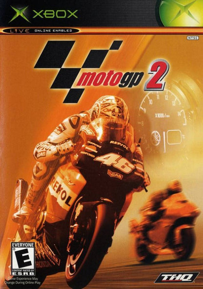 MotoGP 2 cover art for Xbox (XBOX) video game