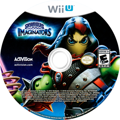 Skylanders Imaginators disc cover art for Nintendo Wii U WiiU video game