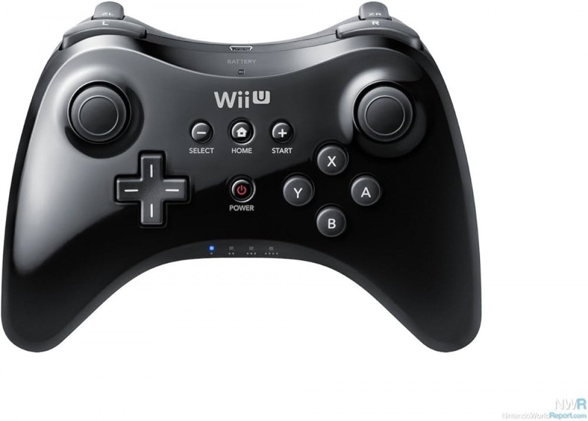 Wii U Pro Controller black accessory for Nintendo Wii U WiiU