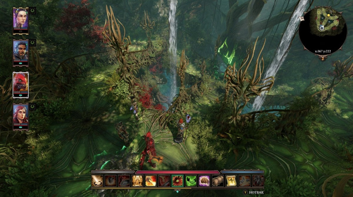 Original Sin II Definitive Edition – Xbox One (XONE) gameplay for award-winning tactical turn-based fantasy RPG with co-op campaign