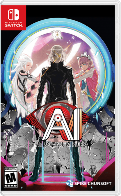 AI: The Somnium Files cover art for Nintendo Switch (NS) video game