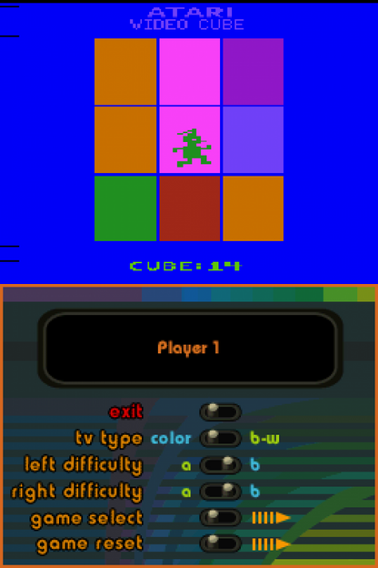 Atari's Greatest Hits Volume 1 gameplay for Nintendo DS (DS) classic arcade game compilation video game