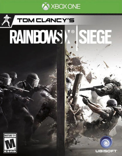 Tom Clancy's Rainbow Six: Siege – Xbox One (XONE) cover art for tactical first-person shooter video game