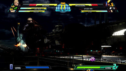 Marvel vs. Capcom 3: Fate of Two Worlds gameplay for Xbox 360 (X360) crossover fighting video game