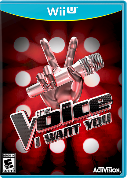 The Voice: I Want You cover art for Nintendo Wii U (WiiU) video game