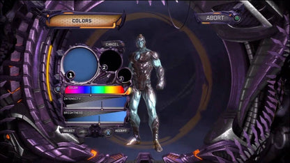 DC Universe Online PlayStation 3 MMORPG massively multiplayer online superhero action video game create-your-own-hero villain DC Comics universe Superman Batman Joker factions iconic villains missions combat co-op gameplay screenshot