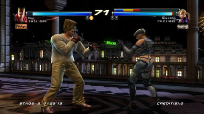 Tekken Tag Tournament 2 PlayStation 3 PS3 video game featuring 3D fighting gameplay iconic Tekken characters tag team battles character switching martial arts combat combo attacks special moves competitive matches and classic PlayStation 3 fighting gameplay retro video game collection collectible gaming appeal gameplay 
