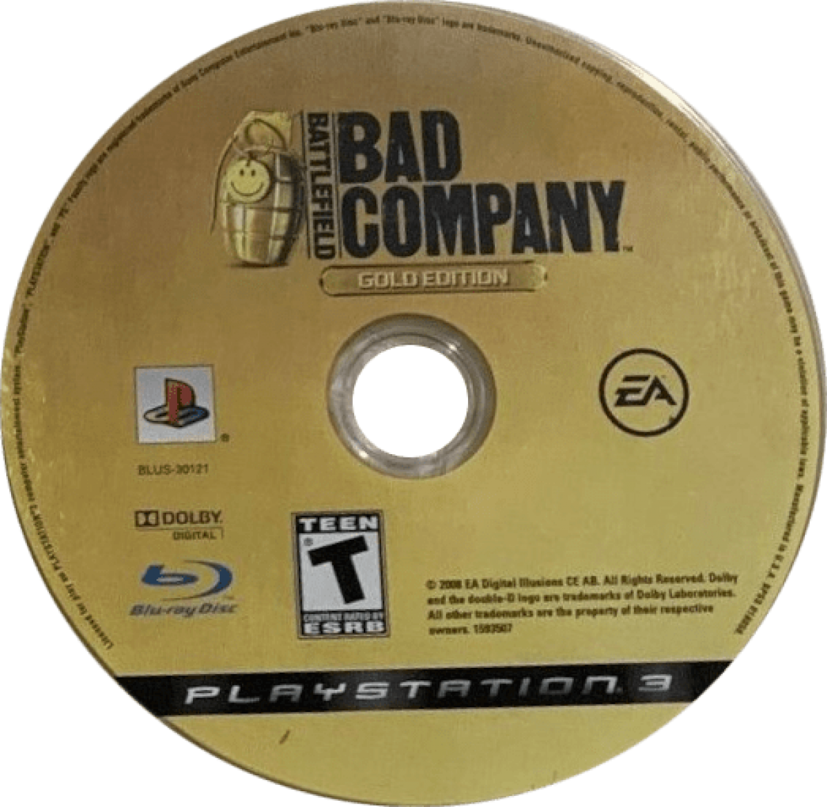 Battlefield: Bad Company Gold Edition for PlayStation 3 with special edition packaging and bonus content disc