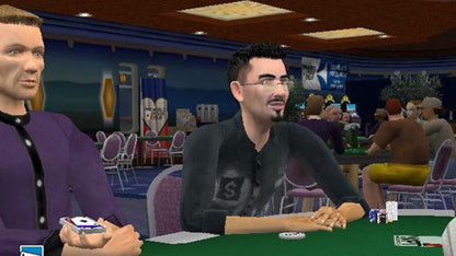 World Poker Tour – PlayStation 2 (PS2) video game gameplay, poker.