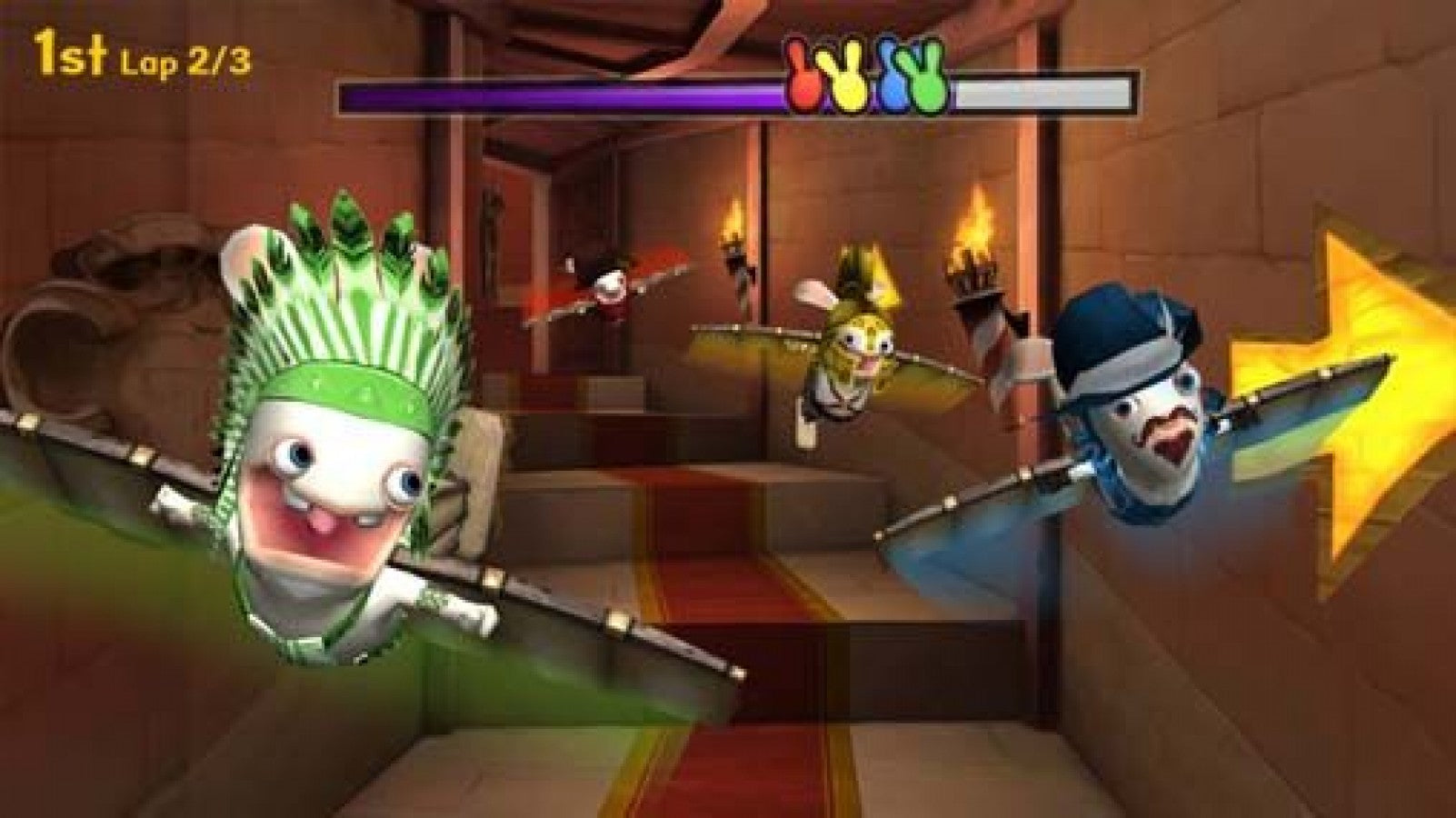 Raving Rabbids: Travel in Time – Nintendo Wii (Wii) party adventure mini-game comedy video game gameplay
