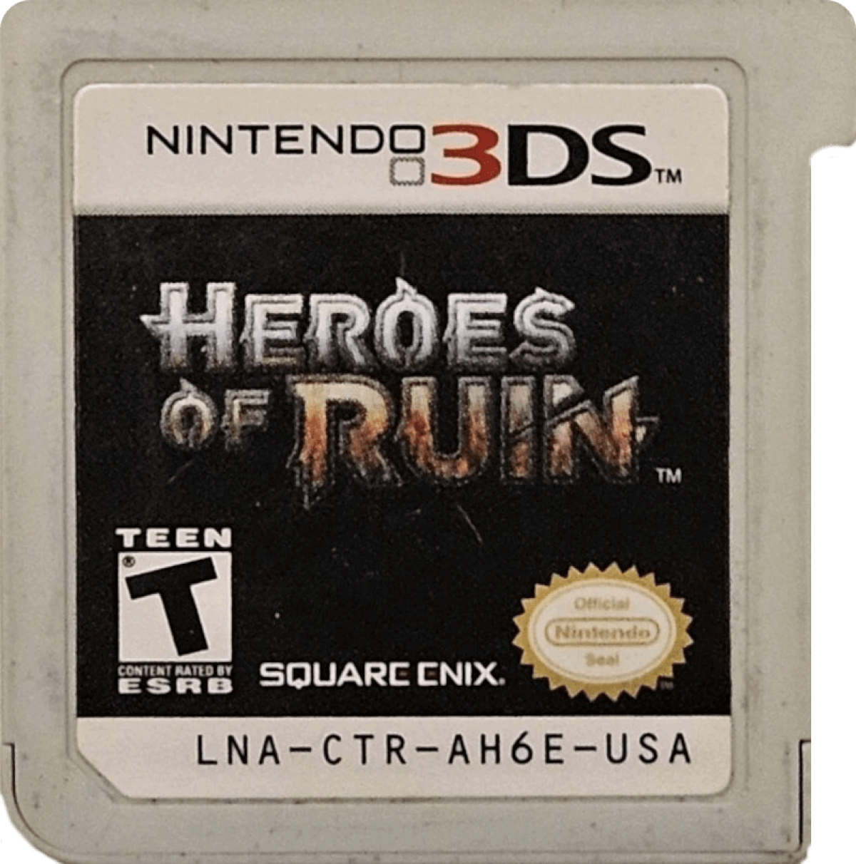 Heroes of Ruin Nintendo 3DS game featuring action RPG gameplay with dungeon crawling loot based progression character classes and online cooperative multiplayer in a dark fantasy world cartridge 