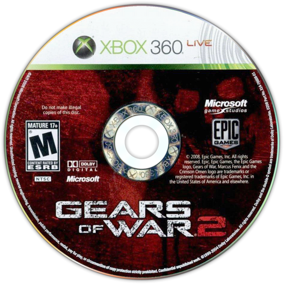 Gears of War 2 Limited Edition for Xbox 360 with special packaging and collectible bonus content disc