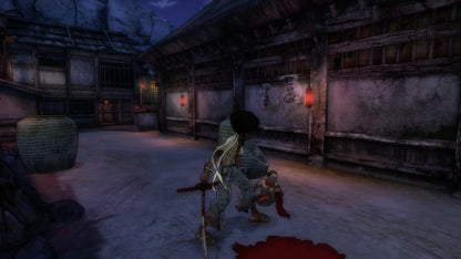 Afro Samurai gameplay for XBOX 360 (X360) action game