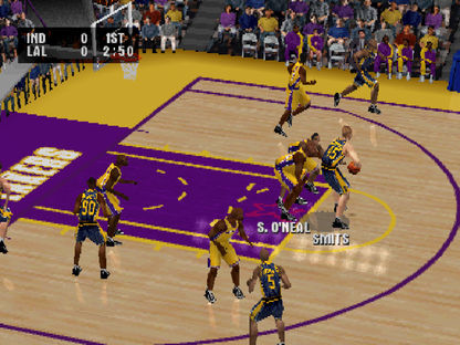 NBA Live 2001 gameplay for PlayStation 1 (PS1) retro basketball video game