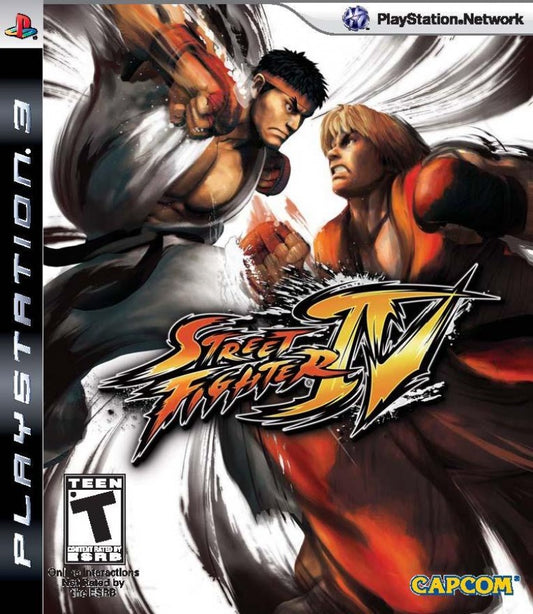 Street Fighter IV cover art for PlayStation 3 (PS3) video game