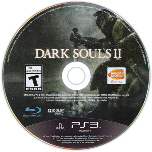 Dark Souls II PlayStation 3 challenging action RPG punishing difficulty FromSoftware brutal combat deep character customization interconnected world lore exploration disc