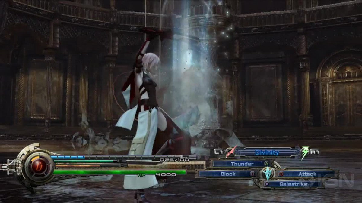 Lightning Returns: Final Fantasy XIII gameplay for PlayStation 3 (PS3) video game