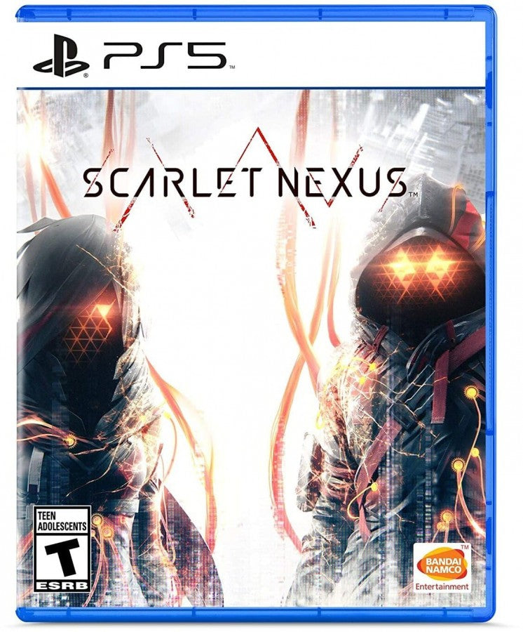 Scarlet Nexus cover art for PlayStation 5 action RPG game