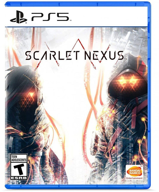 Scarlet Nexus cover art for PlayStation 5 action RPG game