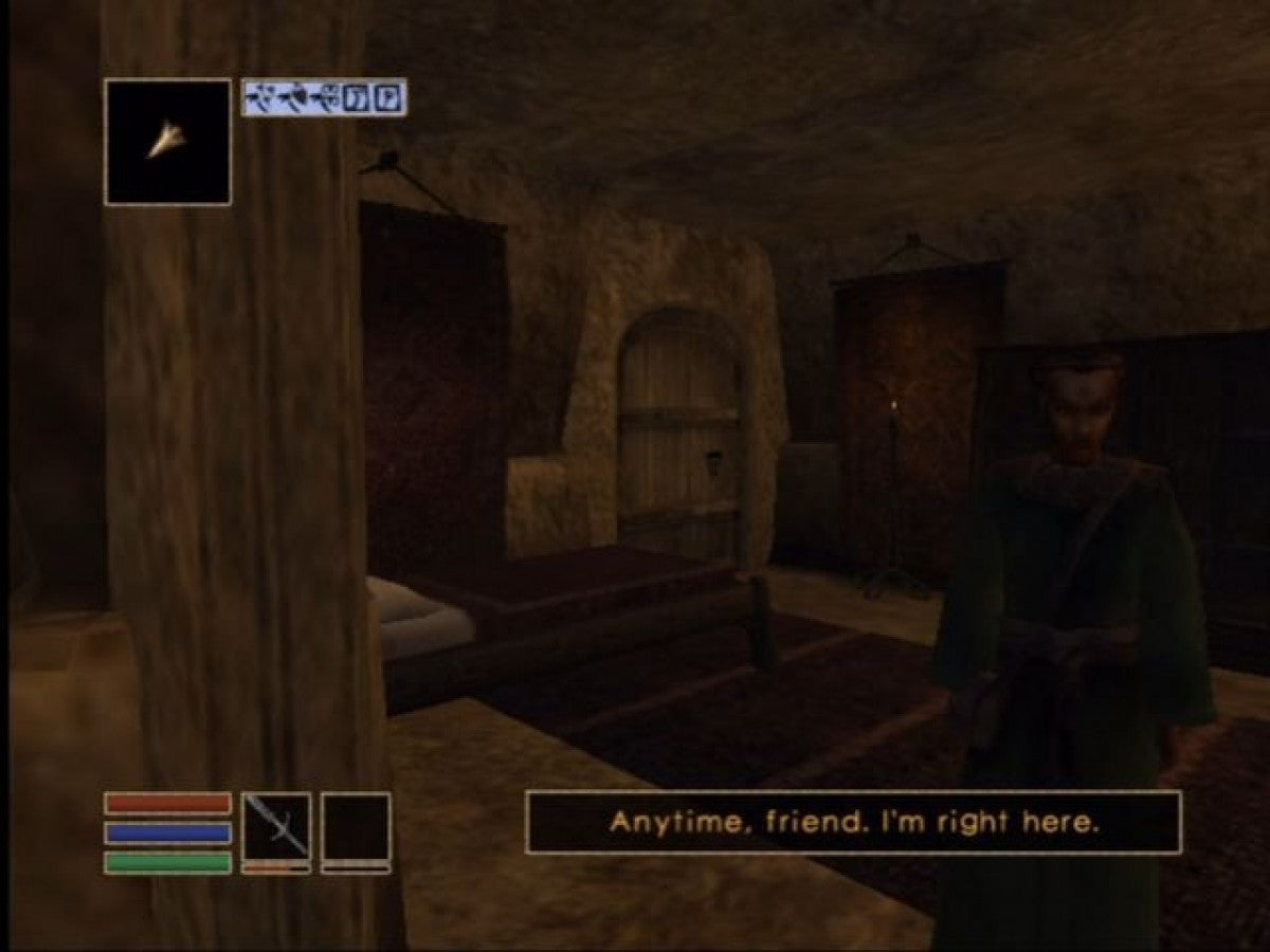 The Elder Scrolls III Morrowind for Xbox open world role playing game featuring expansive fantasy world deep character customization immersive questing and classic Bethesda RPG experience gameplay 