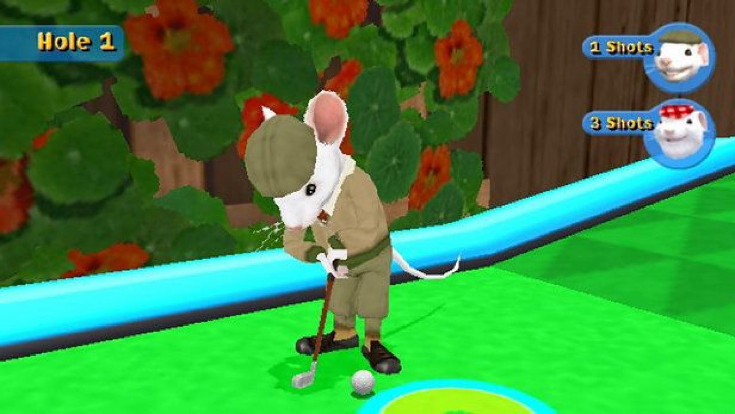Stuart Little 3: Big Photo Adventure – PlayStation 2 (PS2) video game gameplay, platformer and adventure.