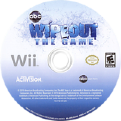 Wipeout: The Game disc art for Nintendo Wii (Wii) video game