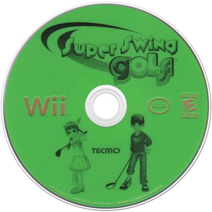 Super Swing Golf – Nintendo Wii (Wii) arcade golf sports simulation video game disc