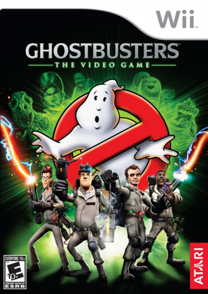 Ghostbusters: The Video Game – Nintendo Wii (Wii) action-adventure shooter cover art for video game