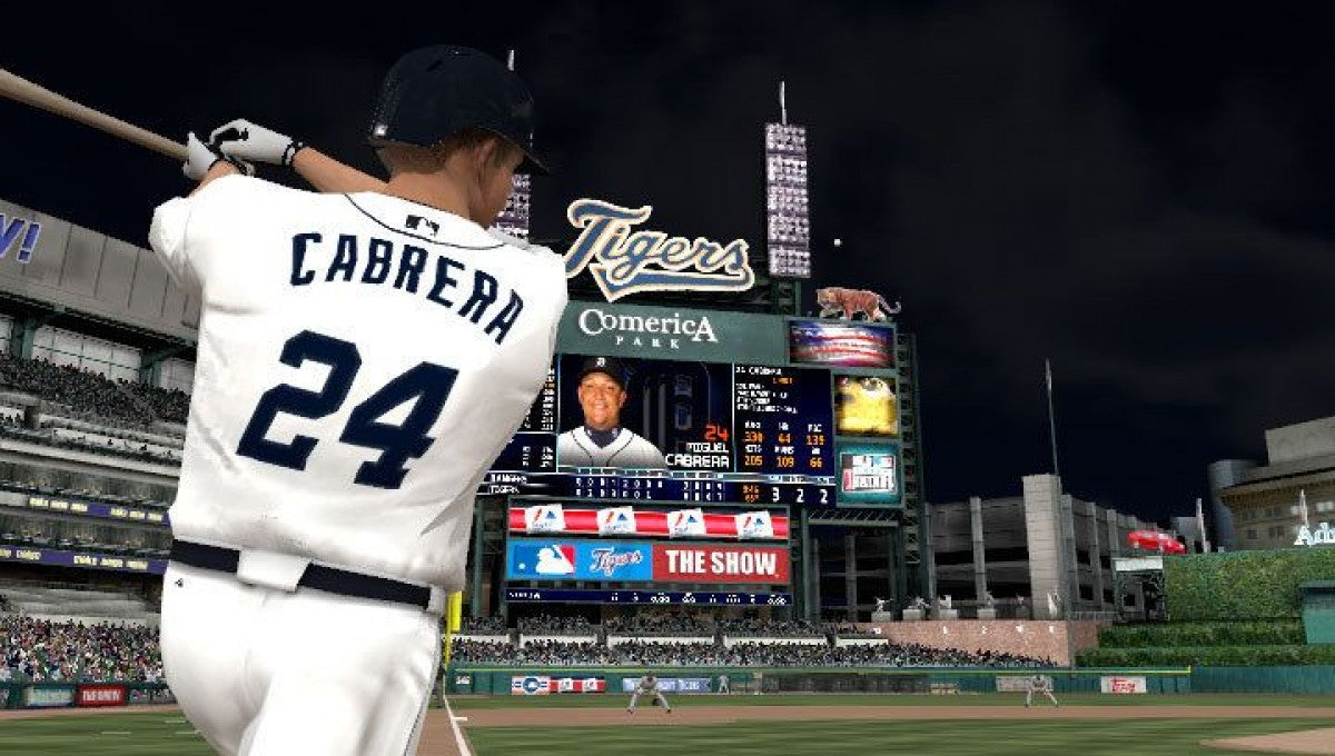 MLB 14 The Show retro PS Vita video game MLB The Show baseball sports simulation realistic gameplay Major League Baseball career mode multiplayer handheld console title PlayStation Vita release gameplay