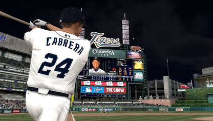 MLB 14 The Show retro PS Vita video game MLB The Show baseball sports simulation realistic gameplay Major League Baseball career mode multiplayer handheld console title PlayStation Vita release gameplay