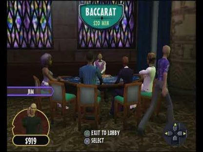 High Rollers Casino gameplay for Playstation 2 video game