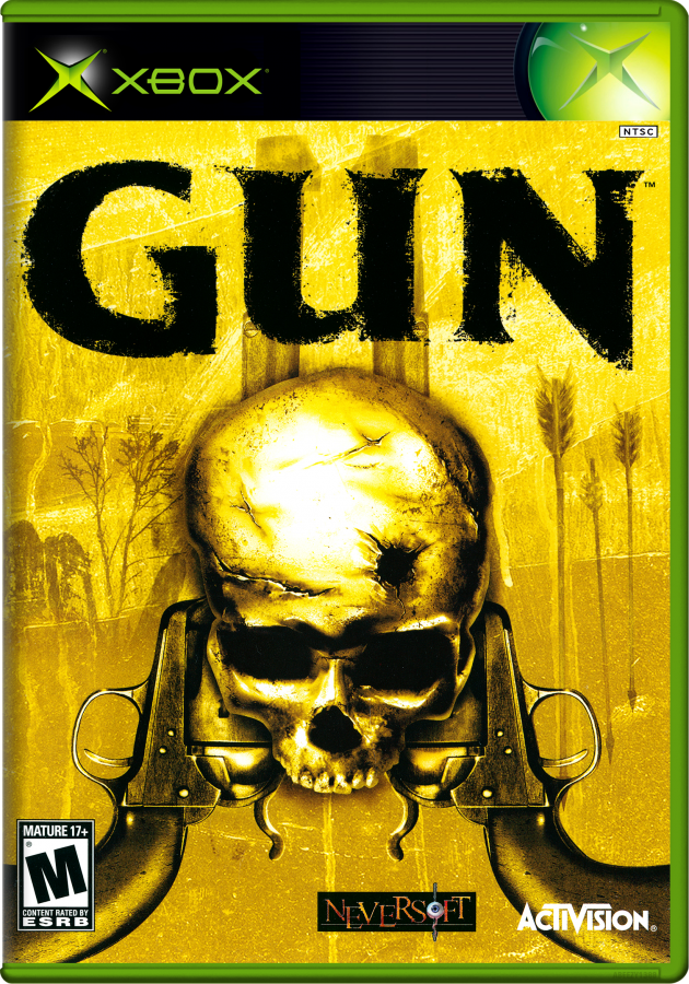 Gun – Xbox (XBOX) Front Box Art Cover For this Xbox Original Video Game