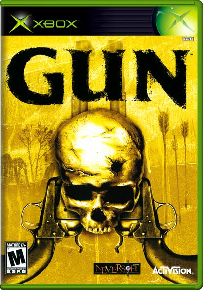Gun – Xbox (XBOX) Front Box Art Cover For this Xbox Original Video Game