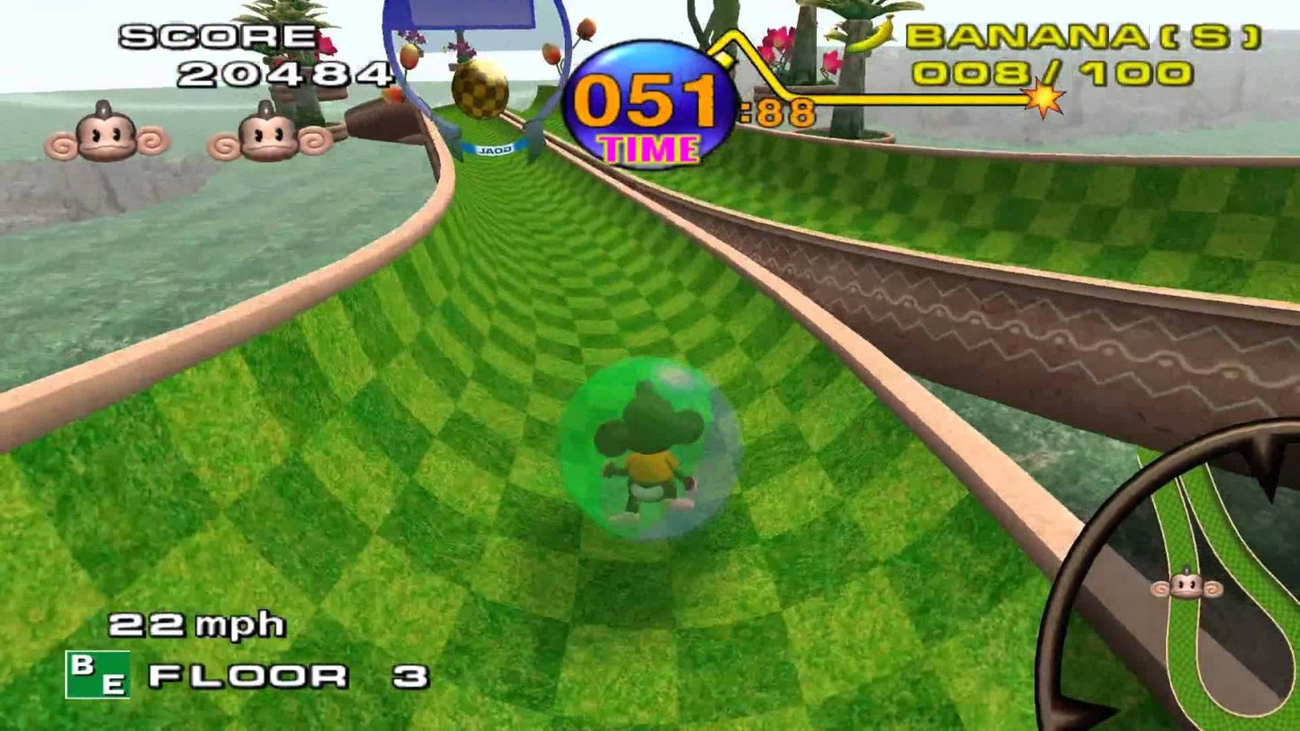 Super Monkey Ball 2 gameplay for GameCube (GC) video game