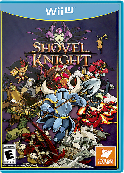Shovel Knight cover art for Nintendo Wii U (WiiU) video game