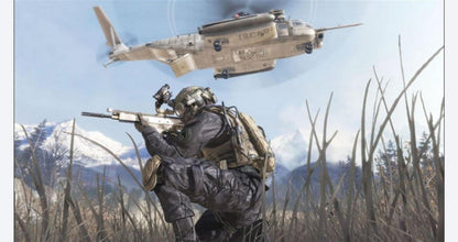 Call of Duty: Modern Warfare 2 gameplay for Xbox 360 (X360) first-person shooter video game