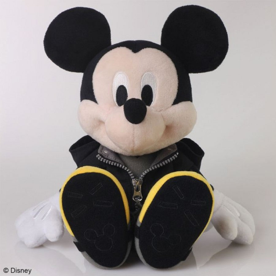 Kingdom Hearts Series III King Mickey Plush collectible Disney and Square Enix character plush featuring King Mickey from Kingdom Hearts detailed character design soft plush construction iconic outfit adorable styling huggable display collectible gaming merchandise and fan collection appeal