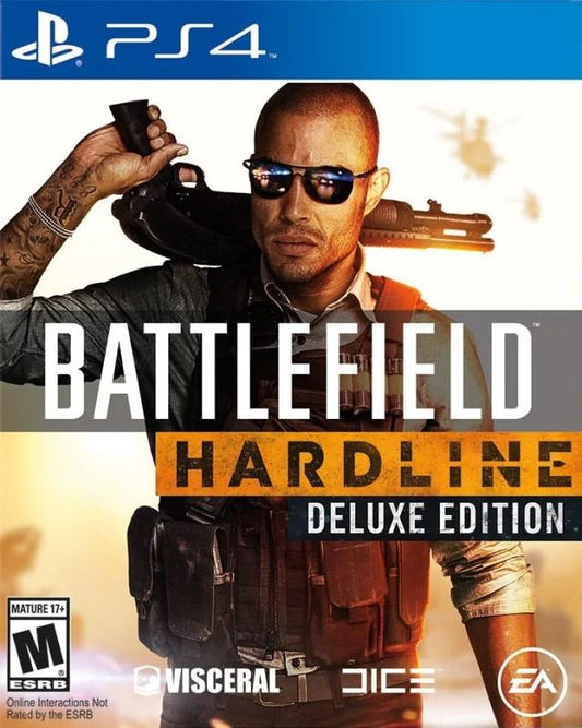 Battlefield Hardline [Deluxe Edition] cover art for PlayStation 4 (PS4) video game