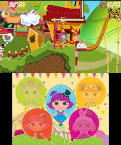 Lalaloopsy: Carnival of Friends – Nintendo DS: Explore a colorful carnival, complete fun mini-games, and interact with your favorite Lalaloopsy characters gameplay