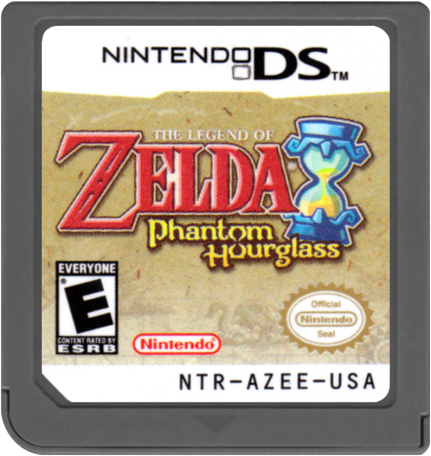 The Legend of Zelda: Phantom Hourglass cartridge for Nintendo DS (DS) action adventure video game