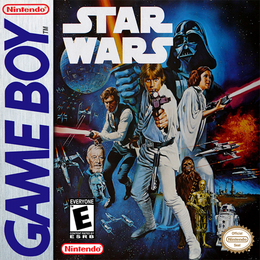 Star Wars cover art for Game Boy (GB) video game