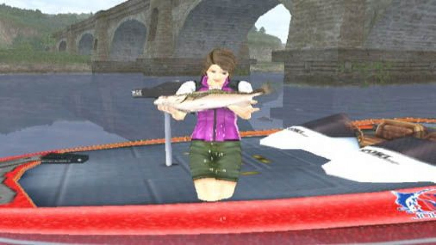 Hooked! Real Motion Fishing – Nintendo Wii (Wii) fishing simulation sports gameplay for video game