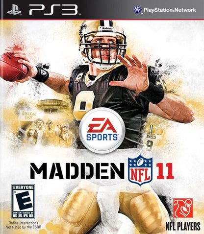 Madden NFL 11 cover art for PlayStation 3 (PS3) video game
