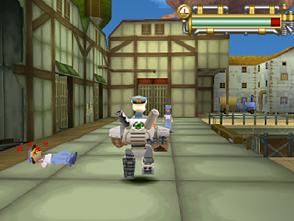 Tail Concerto PlayStation 1 PS1 for retro video game enthusiasts featuring action adventure platforming gameplay charming anthropomorphic characters colorful fantasy world exploration puzzle solving lighthearted storytelling mech based combat and collectible gaming appeal gameplay