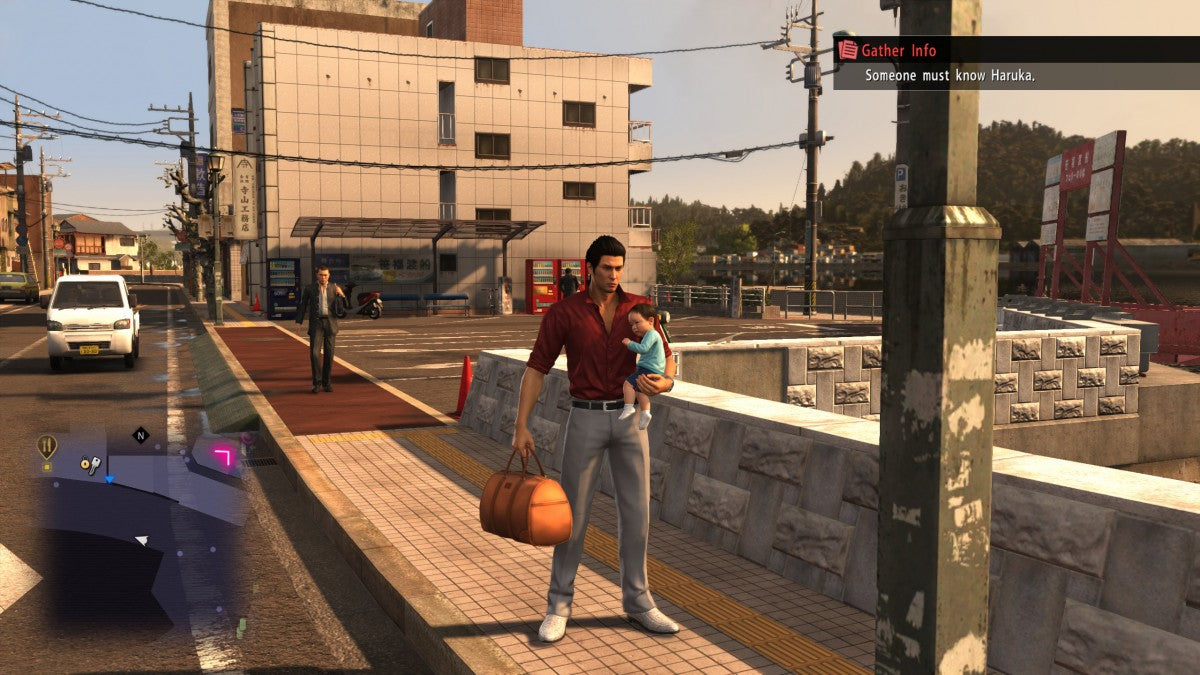 Yakuza 6: The Song of Life [Essence of Art Edition] for PlayStation 4 (PS4) at Gamers INC, featuring the final chapter of Kazuma Kiryu's legendary saga in the stunning Dragon Engine, complete with a commemorative hardcover art book and a gripping story of family and sacrifice in the streets of Kamurocho and Onomichi gameplay screenshot