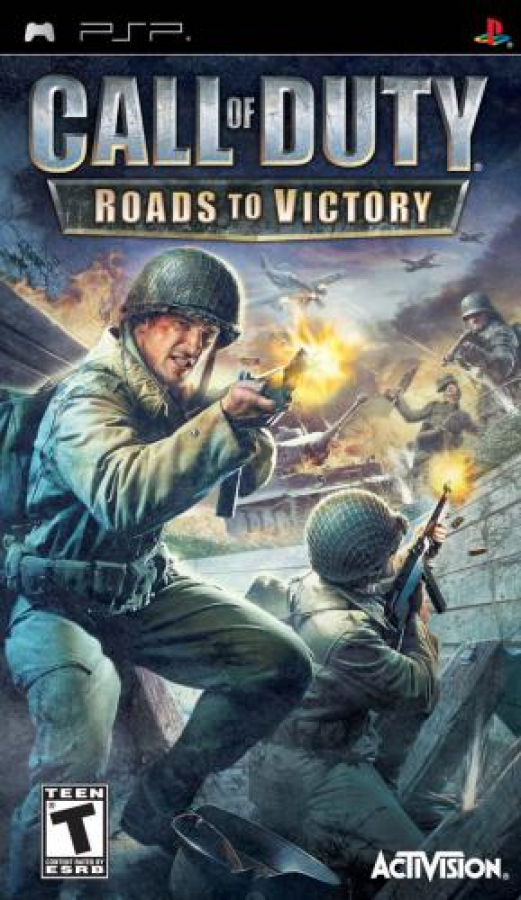 Call of Duty: Roads to Victory cover art for PlayStation Portable (PSP) video game