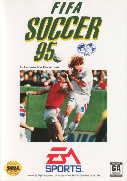 FIFA 95 cover art for Sega Genesis (GEN) video game