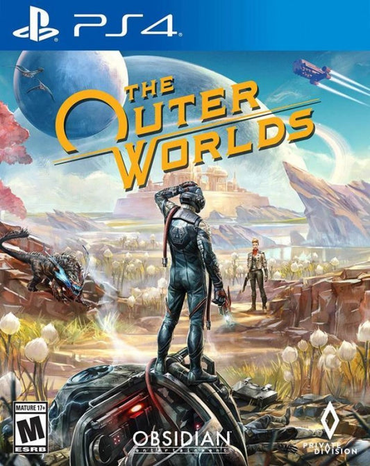 The Outer Worlds cover art for PlayStation 4 (PS4) video game